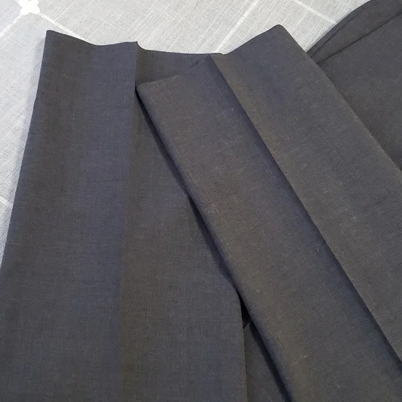 HUGO Boss Dieselstrasse 12 gray wool lined flat front Pants, Size 34R